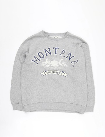 Bluza Oversize River Island, gri