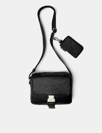 Borseta Pull&Bear, negru