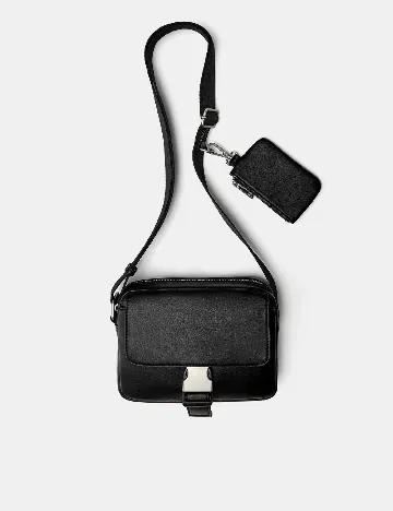 Borseta Pull&Bear, negru
