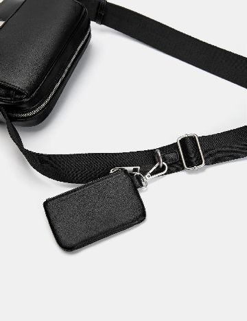 Borseta Pull&Bear, negru