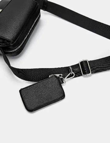 Borseta Pull&Bear, negru