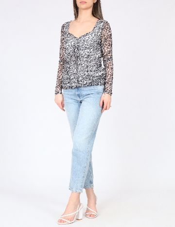 Bluza River Island, animal print