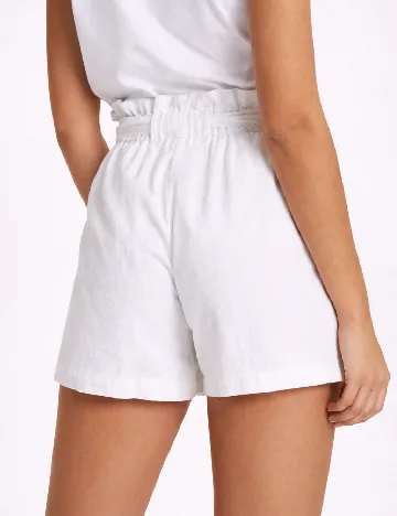 Pantaloni scurti River Island, alb