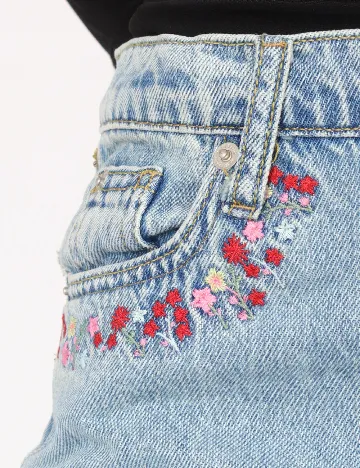 Blugi River Island, albastru