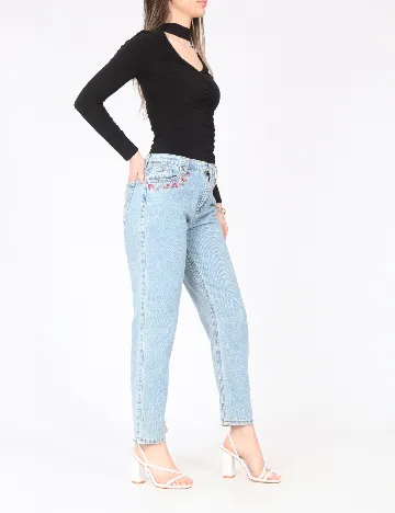 Blugi River Island, albastru