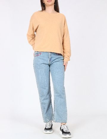 Bluza Oversize River Island, maro