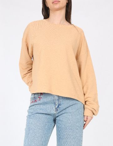 Bluza Oversize River Island, maro