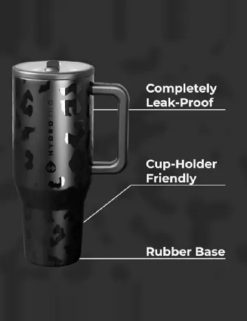 Termos HydroJug, negru