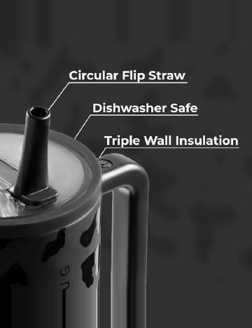 Termos HydroJug, negru