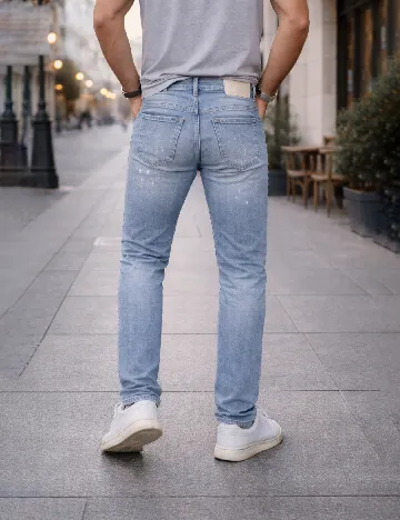 Blugi River Island, albastru