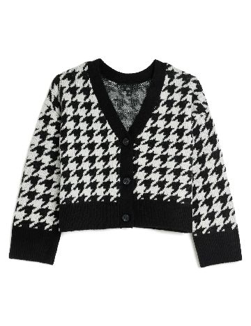 Cardigan River Island, negru/alb