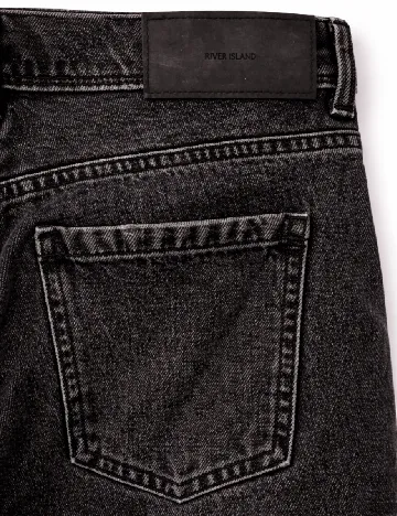 Blugi River Island, negru