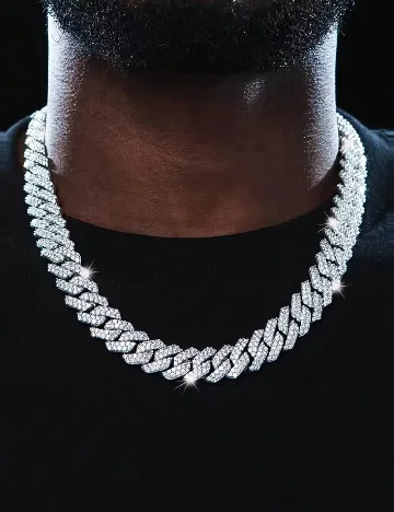 Colier SHEIN, argintiu