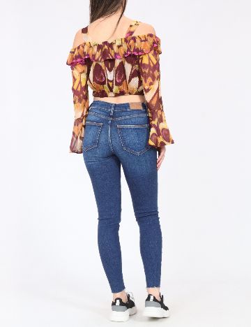 Top River Island, mix culori