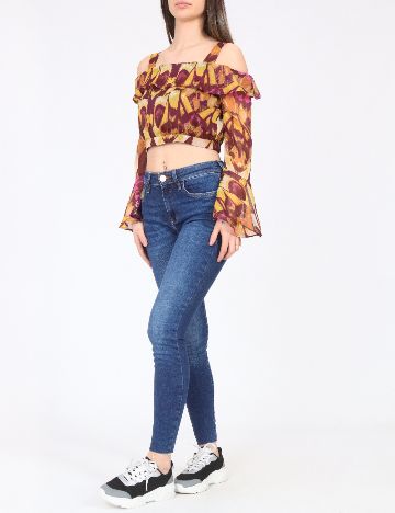 Top River Island, mix culori