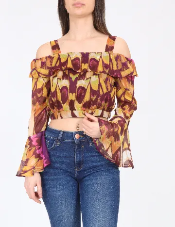 Top River Island, mix culori