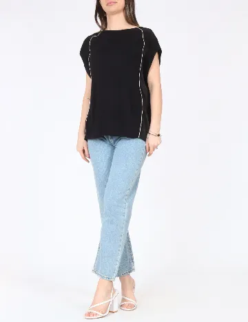 Bluza River Island, negru