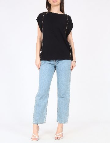 Bluza River Island, negru