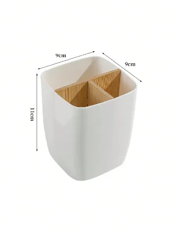 Suport periuta de dinti SHEIN, alb