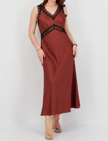 Rochie lunga River Island, maro