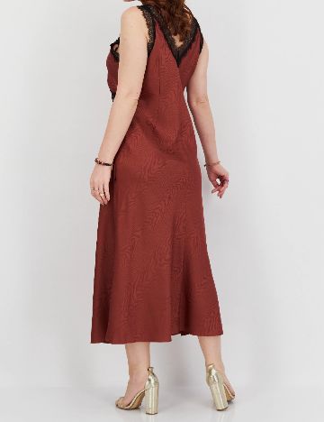 Rochie lunga River Island, maro