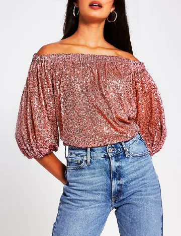 Bluza River Island, roz