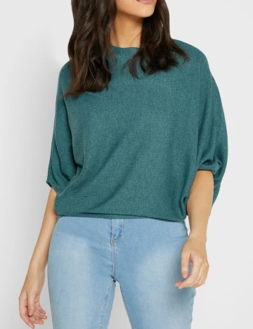 Bluza Jacqueline de Yong, verde Verde