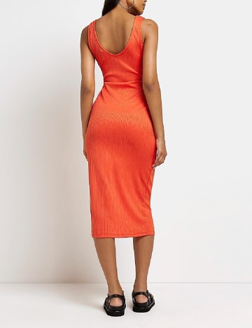 Rochie medie River Island, portocaliu
