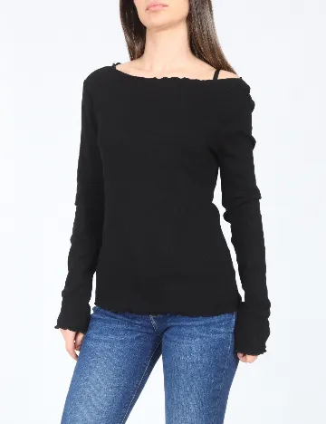 Bluza River Island, negru