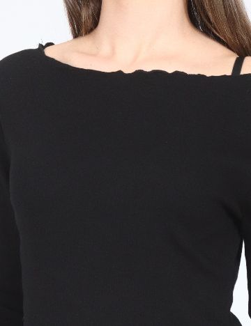 Bluza River Island, negru