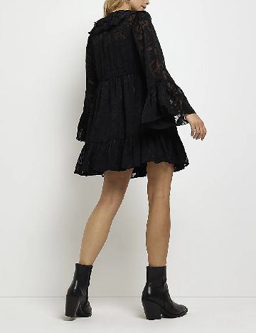 Rochie scurta River Island, negru