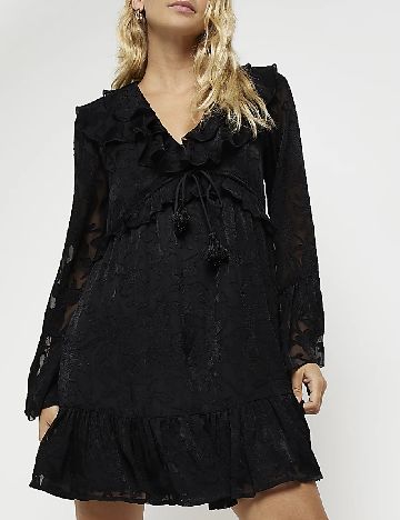 Rochie scurta River Island, negru