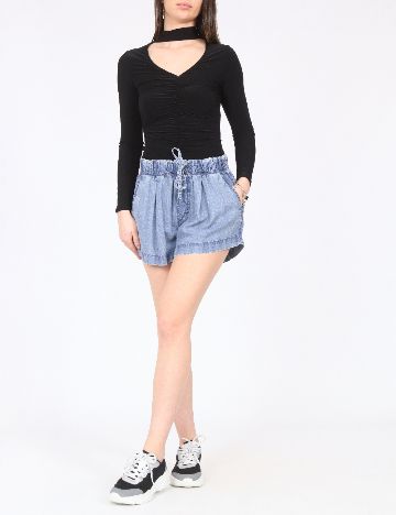 Pantaloni scurti River Island, albastru