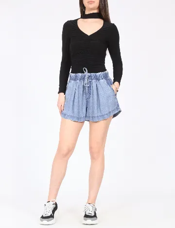 Pantaloni scurti River Island, albastru