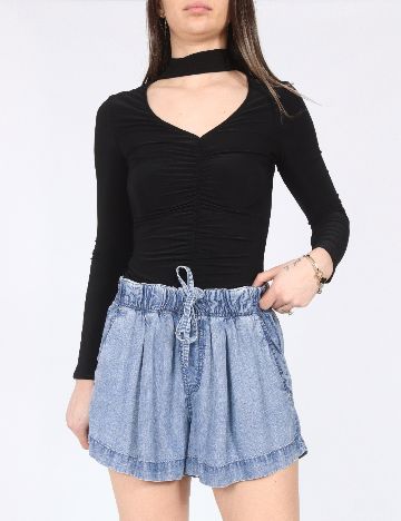 Pantaloni scurti River Island, albastru