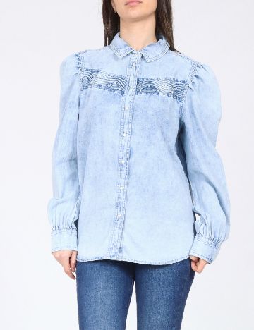 Camasa River Island, albastru