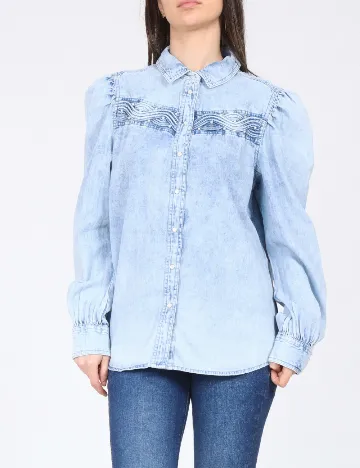 Camasa River Island, albastru