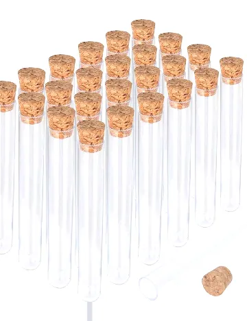 Set eprubete, 20 bucati SHEIN, transparent