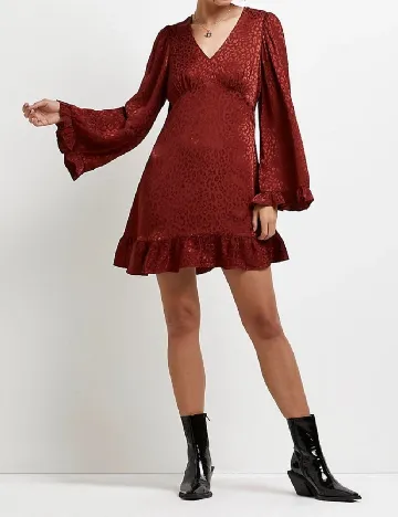 Rochie scurta River Island, maro