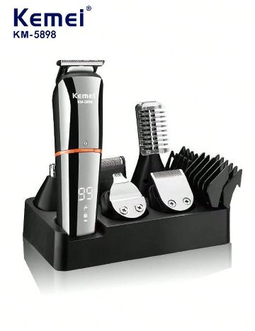 Masina de tuns Kemei, gri