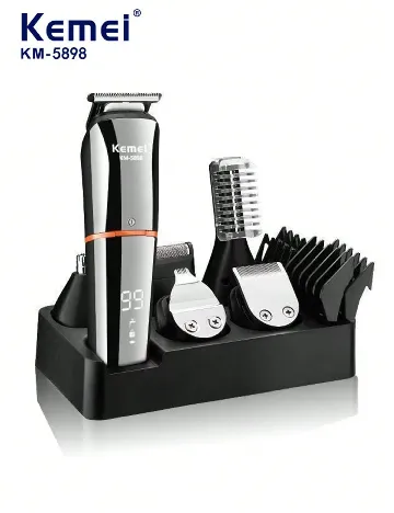 Masina de tuns Kemei, gri