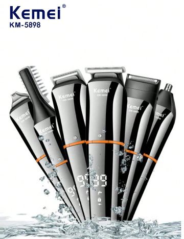 Masina de tuns Kemei, gri