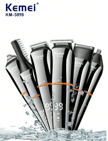 Masina de tuns Kemei, gri