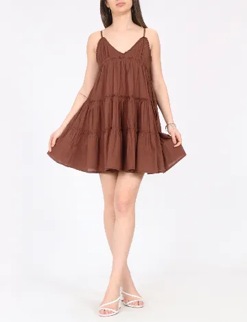 Rochie scurta River Island, maro