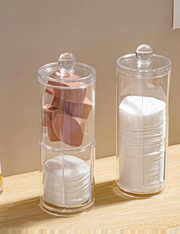 Organizator makeup SHEIN, transparent