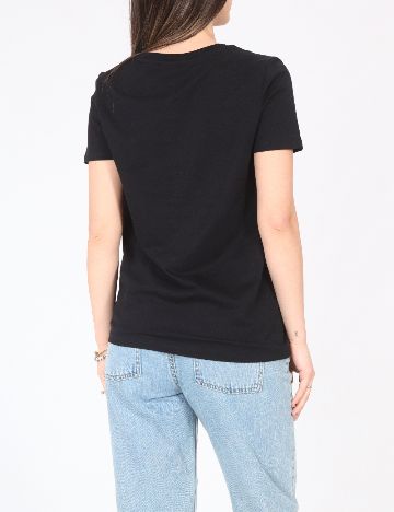 Tricou River Island, negru