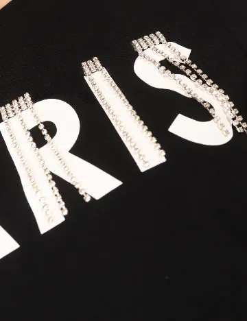 Tricou River Island, negru