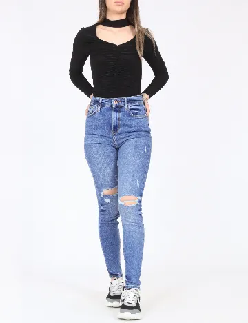 Blugi River Island, albastru