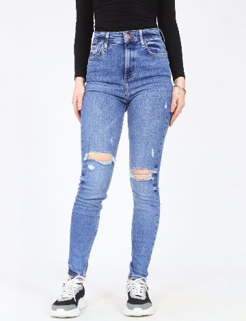 Blugi River Island, albastru