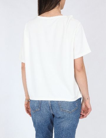 Tricou River Island, alb